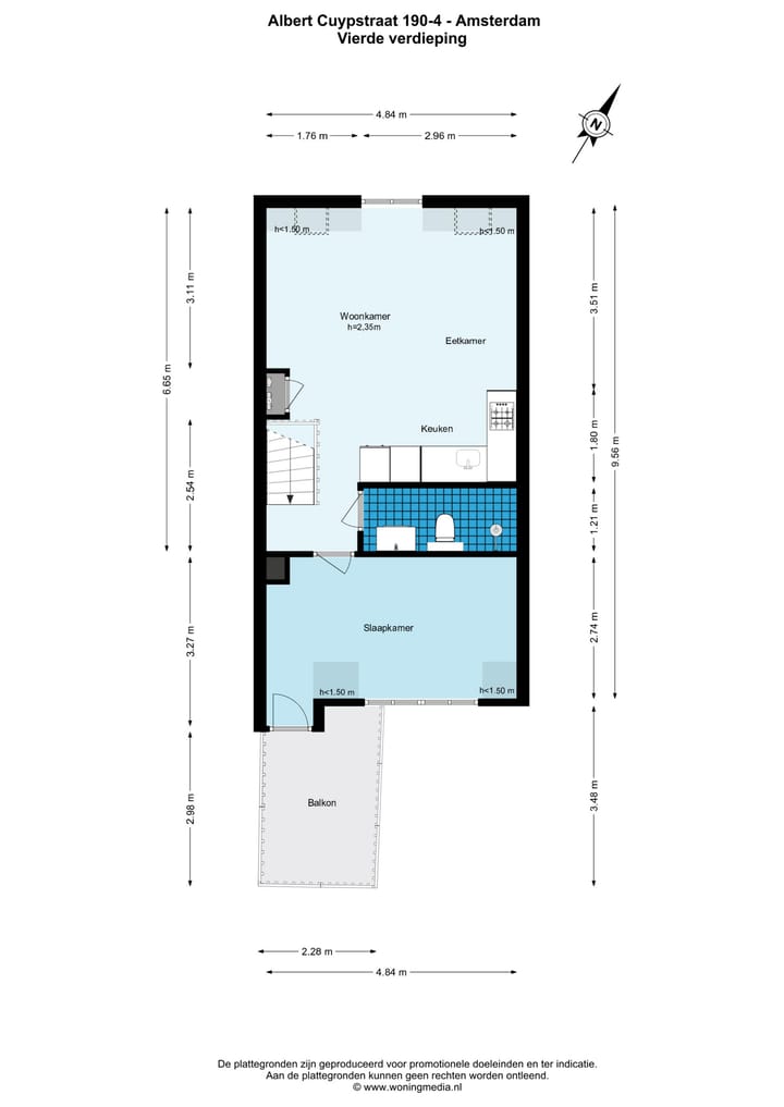 Foto 29 van Albert Cuypstraat 190-4