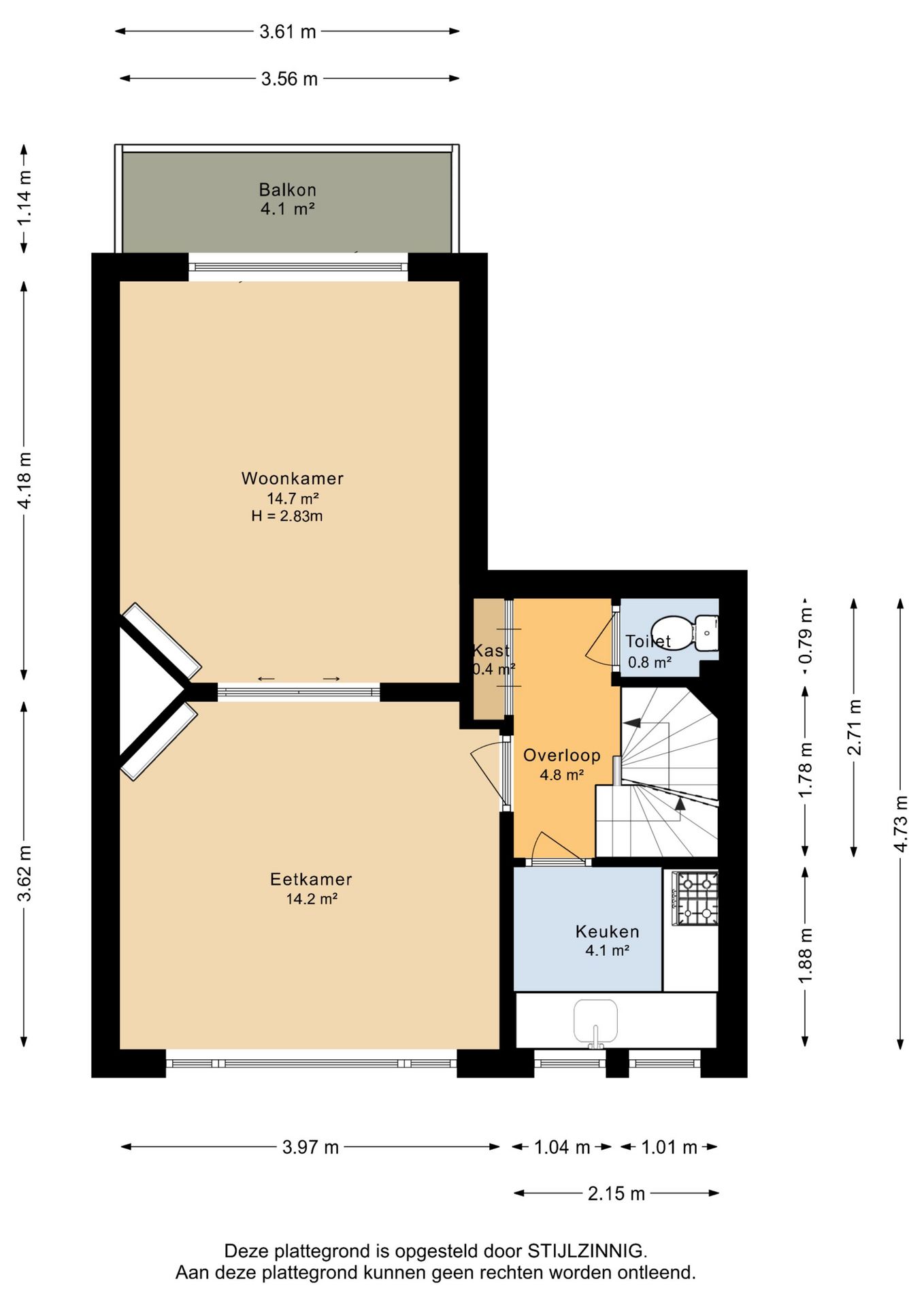 Foto 42 van Oppenheimstraat 18-A