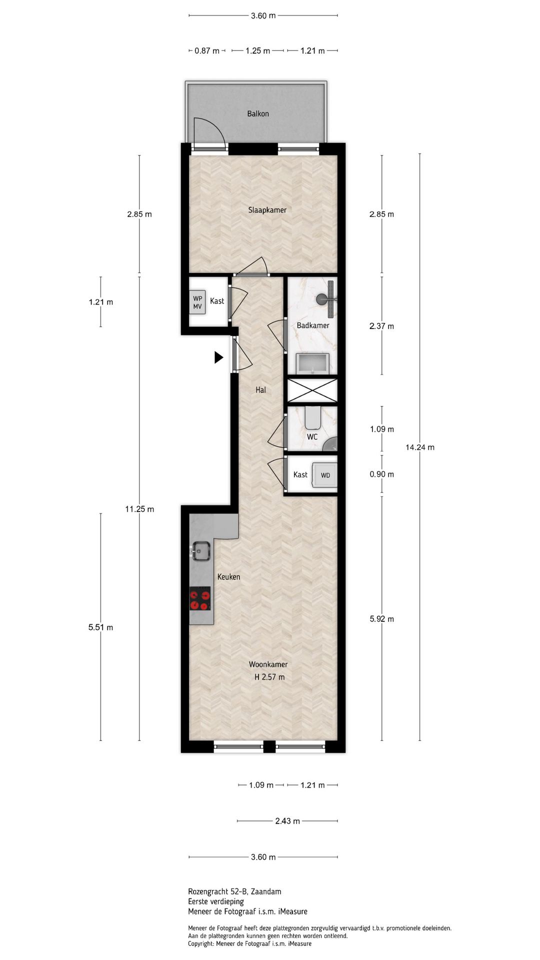 Foto 31 van Rozengracht 52-B