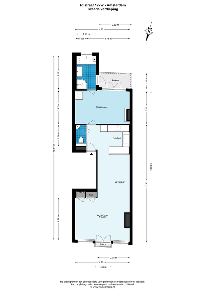 Foto 28 van Tolstraat 122-2