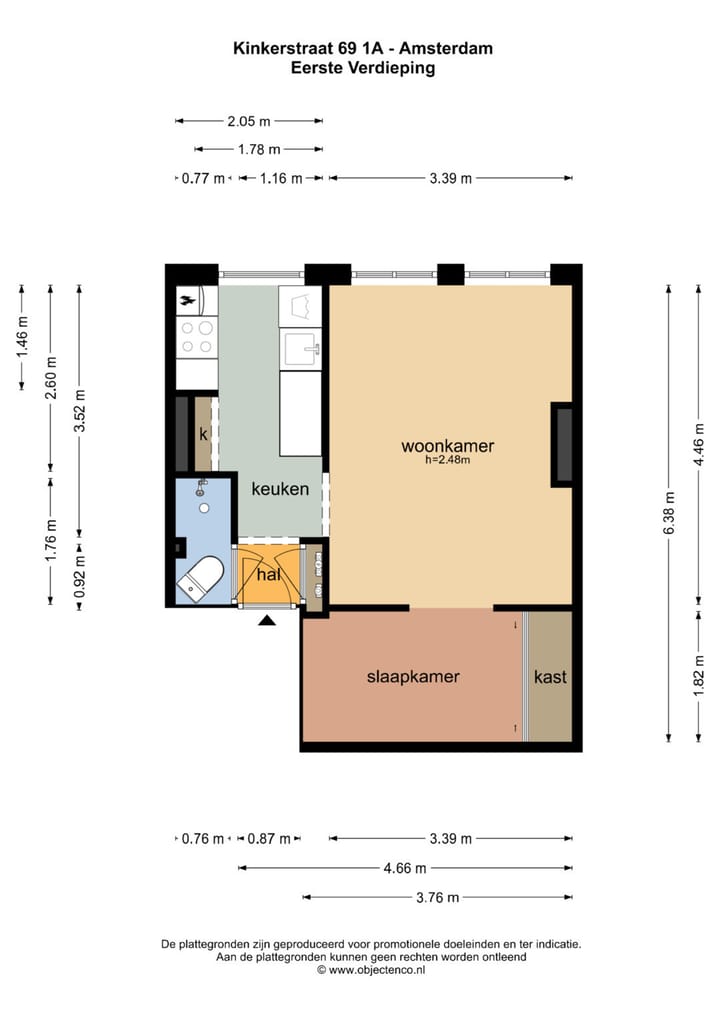 Foto 22 van Kinkerstraat 69-1A