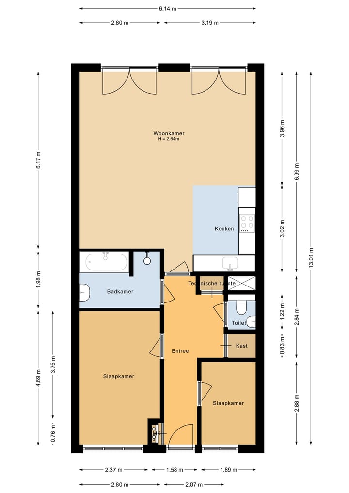 Foto 43 van Meerten Verhoffstraat 10-B5