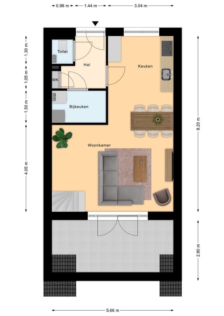 Foto 10 van Hobergenstraat 11-B