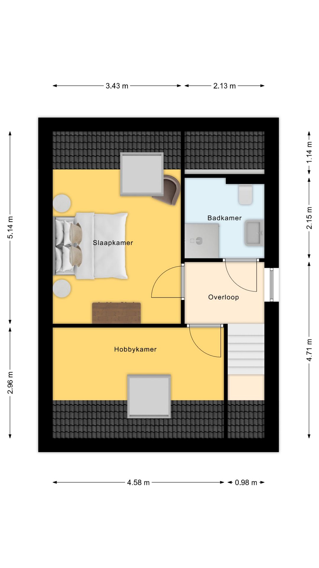 Foto 9 van Hobergenstraat 11-F