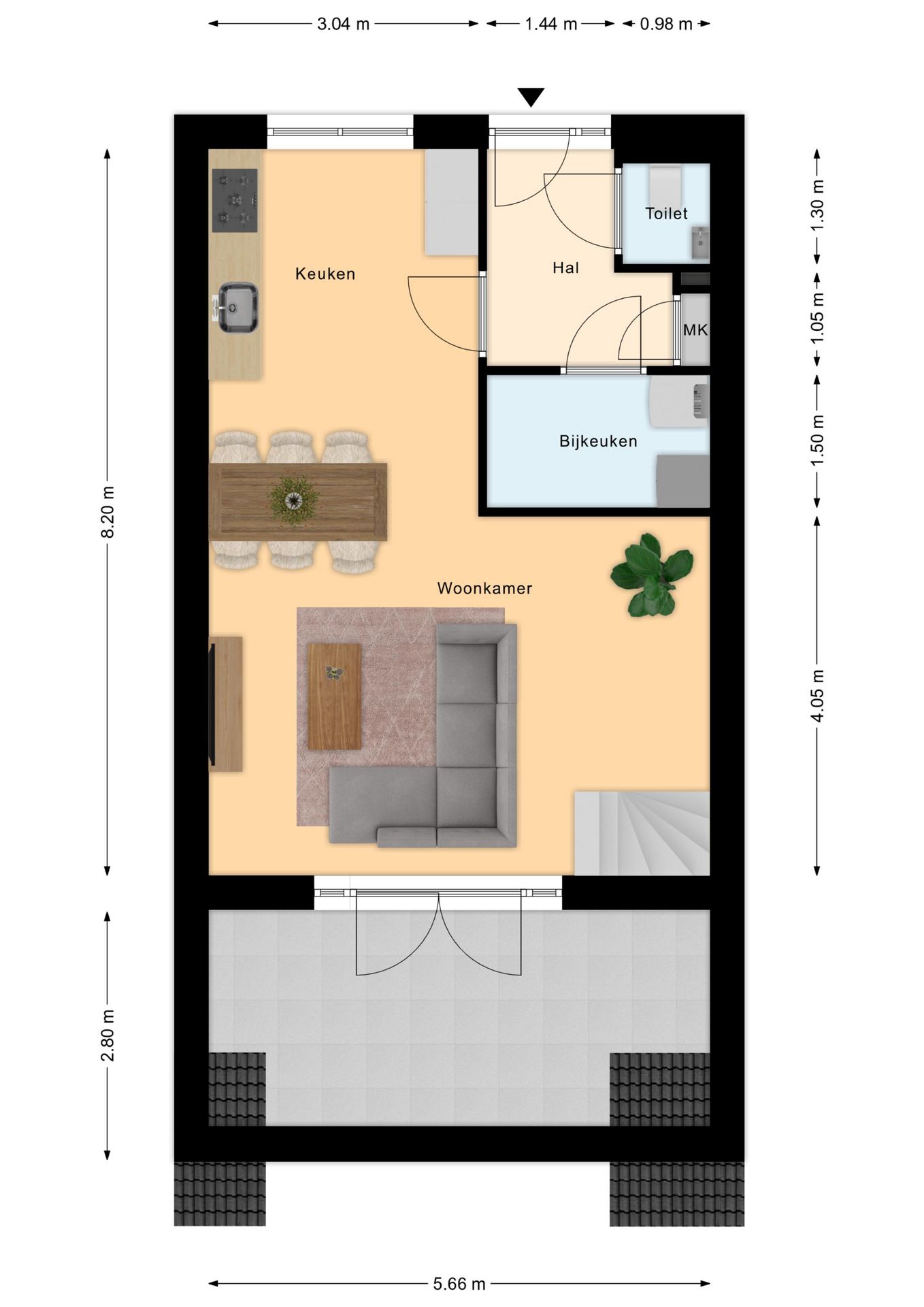 Foto 10 van Hobergenstraat 11-F