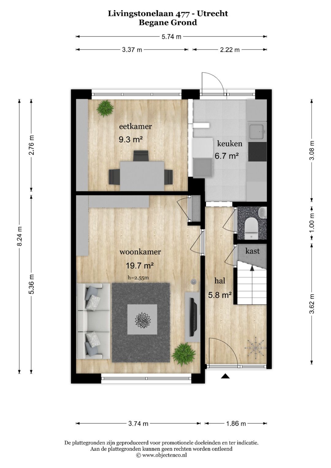 Foto 19 van Livingstonelaan 477
