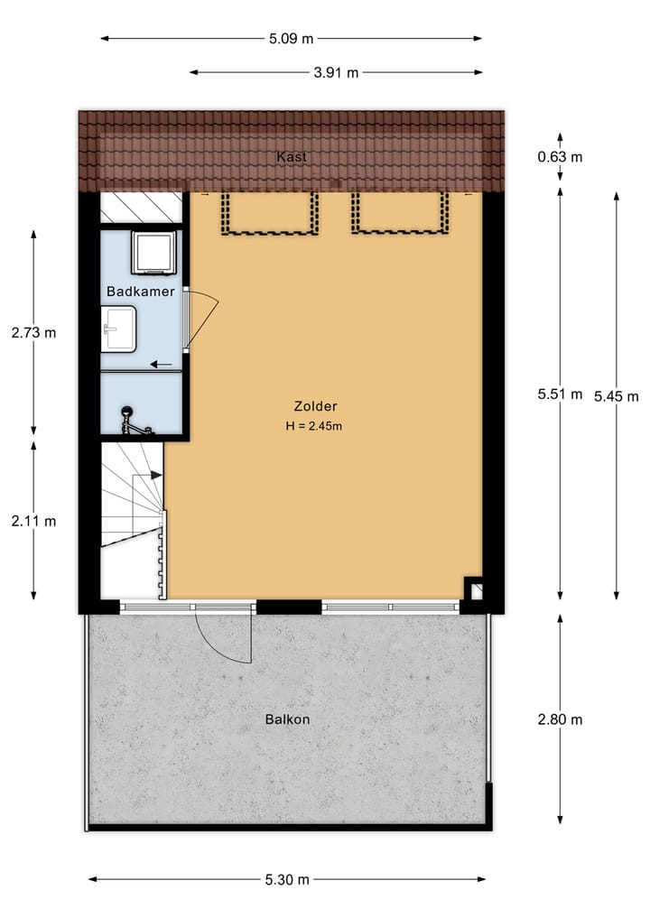 Foto 50 van Dollardstraat 6