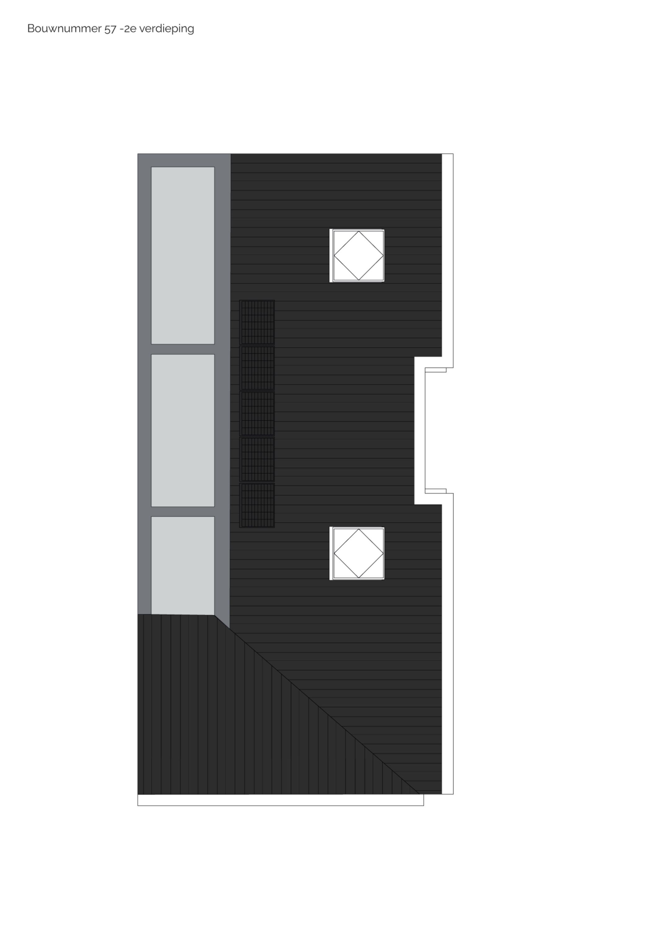 Foto 6 van Drie-onder- één-kapwoning "de Deel" (Bouwnr. 75)