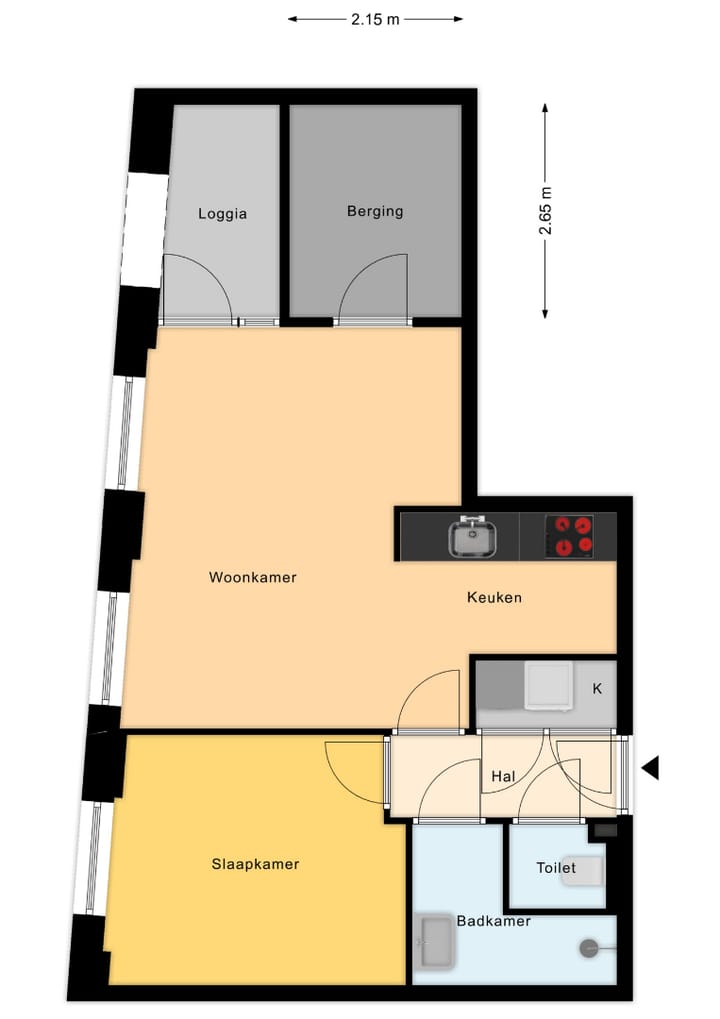 Foto 13 van Kerkstraat 6-A