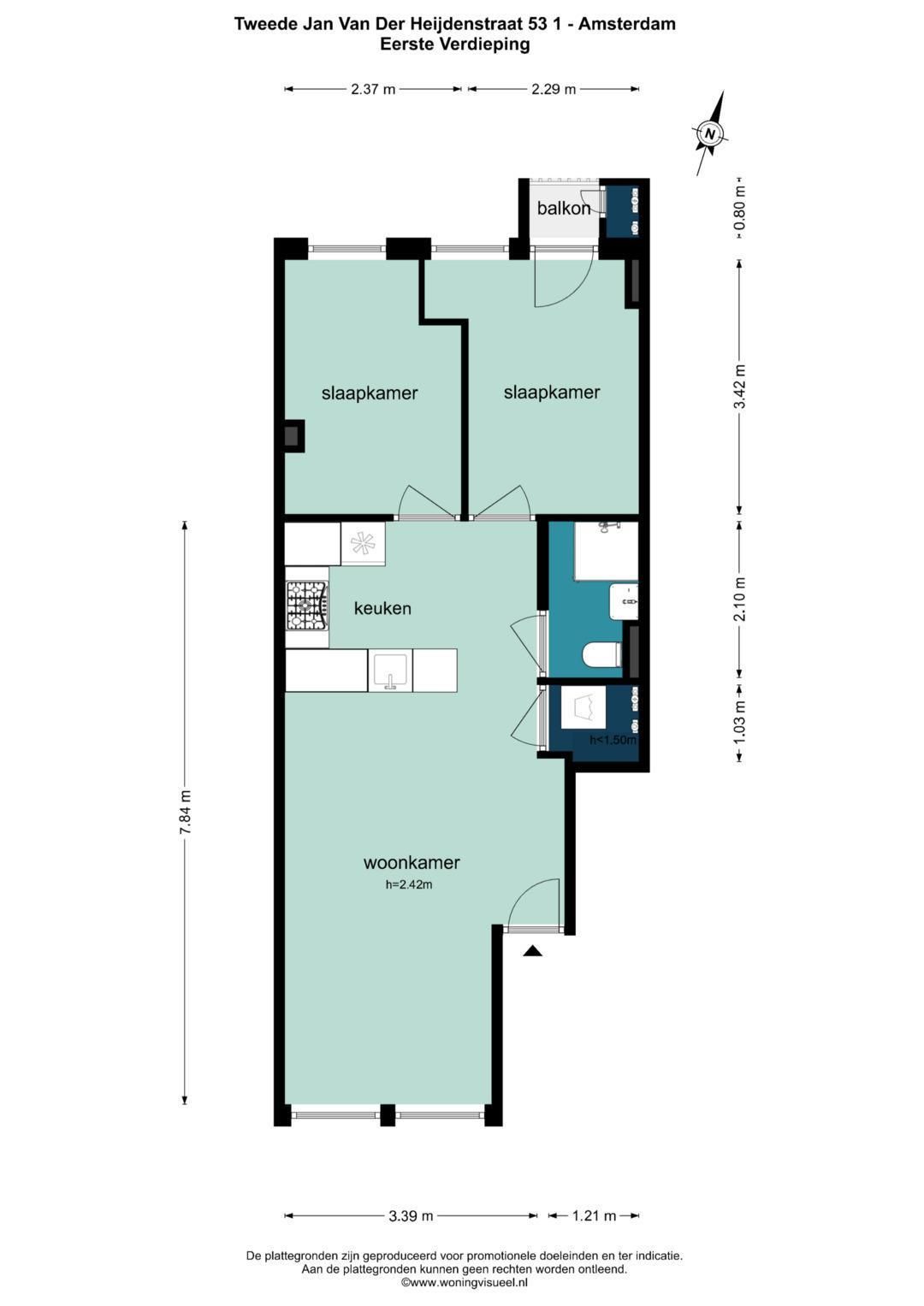 Foto 32 van Tweede Jan van der Heijdenstraat 53-1