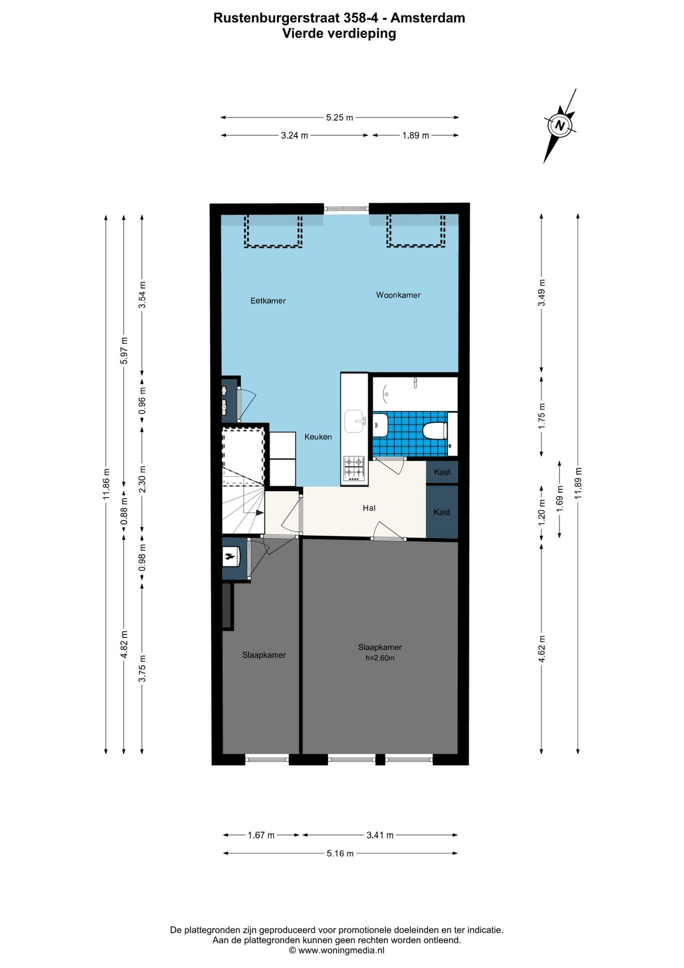 Foto 19 van Rustenburgerstraat 358-4
