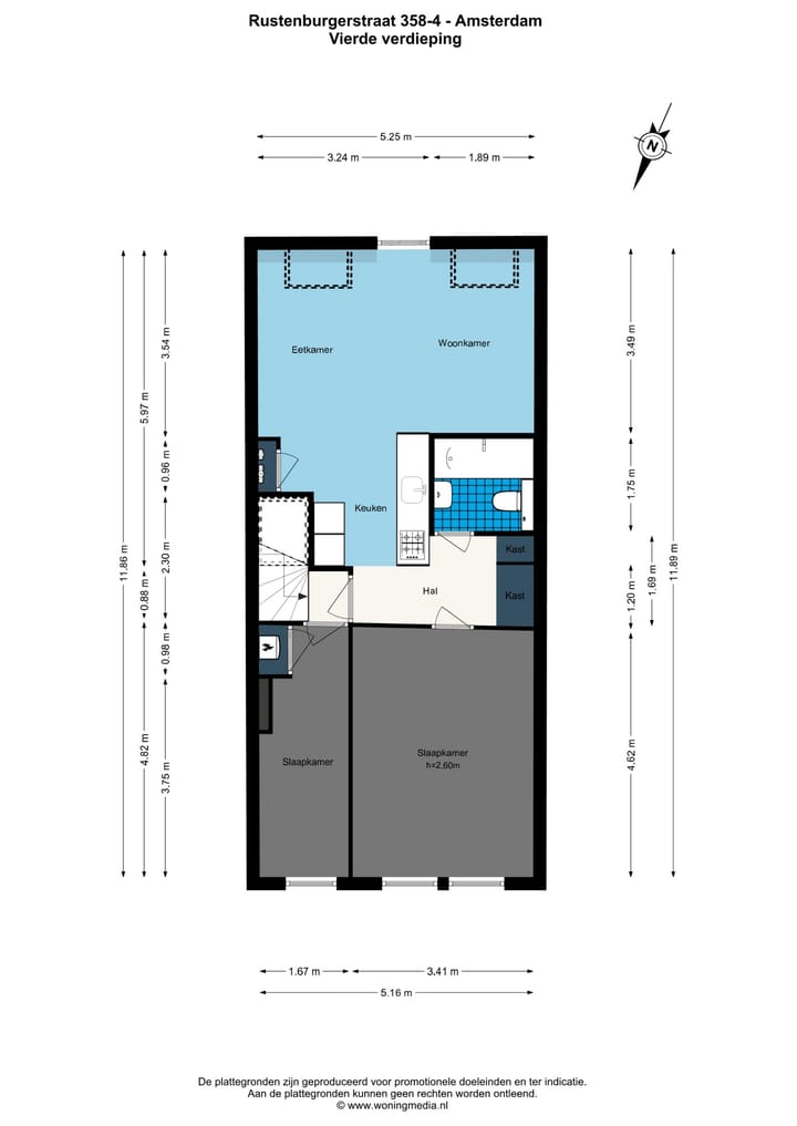 Foto 19 van Rustenburgerstraat 358-4