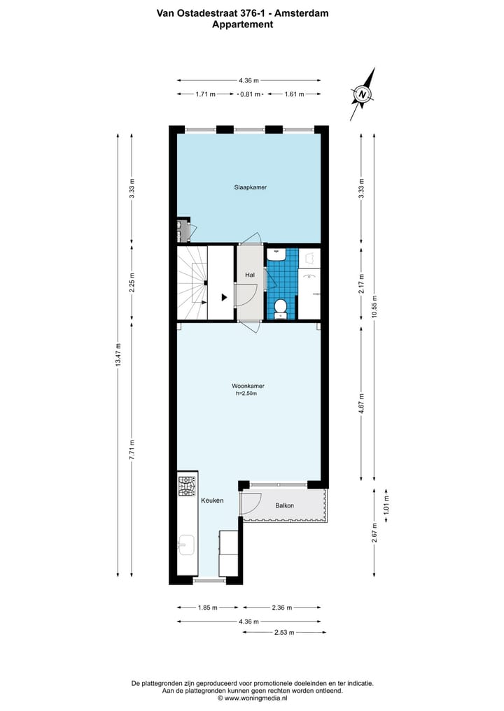 Foto 5 van Van Ostadestraat 376-1