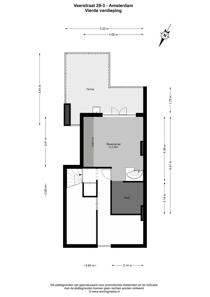Foto 26 van Veerstraat 29-3