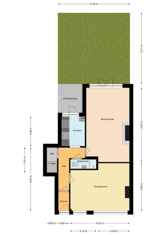 Foto 16 van Groen van Prinstererstraat 50-B