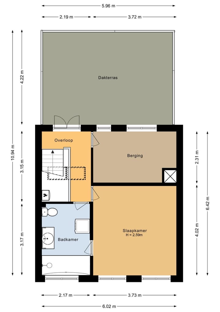 Foto 72 van Vechtstraat 157-H