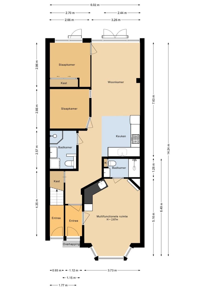 Foto 70 van Vechtstraat 157-H