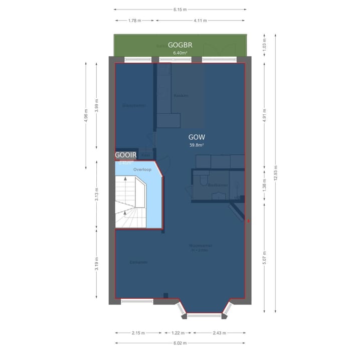 Foto 81 van Vechtstraat 157-H