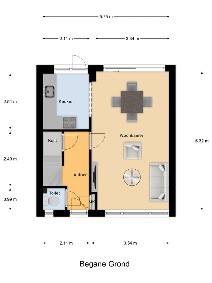 Foto 28 van Bernhardstraat 27