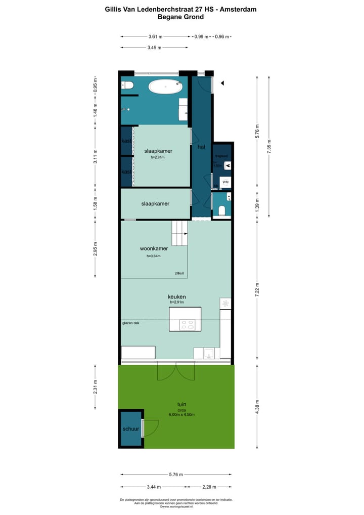 Foto 18 van Gillis van Ledenberchstraat 27-H