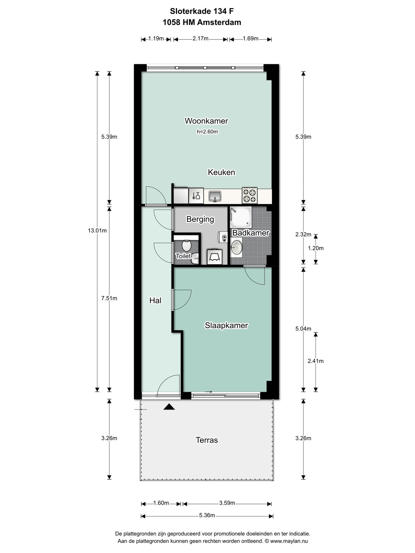 Foto 20 van Sloterkade 134-F