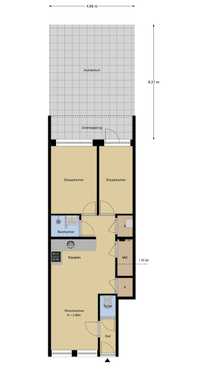 Foto 12 van Wolphaertstraat 18-A