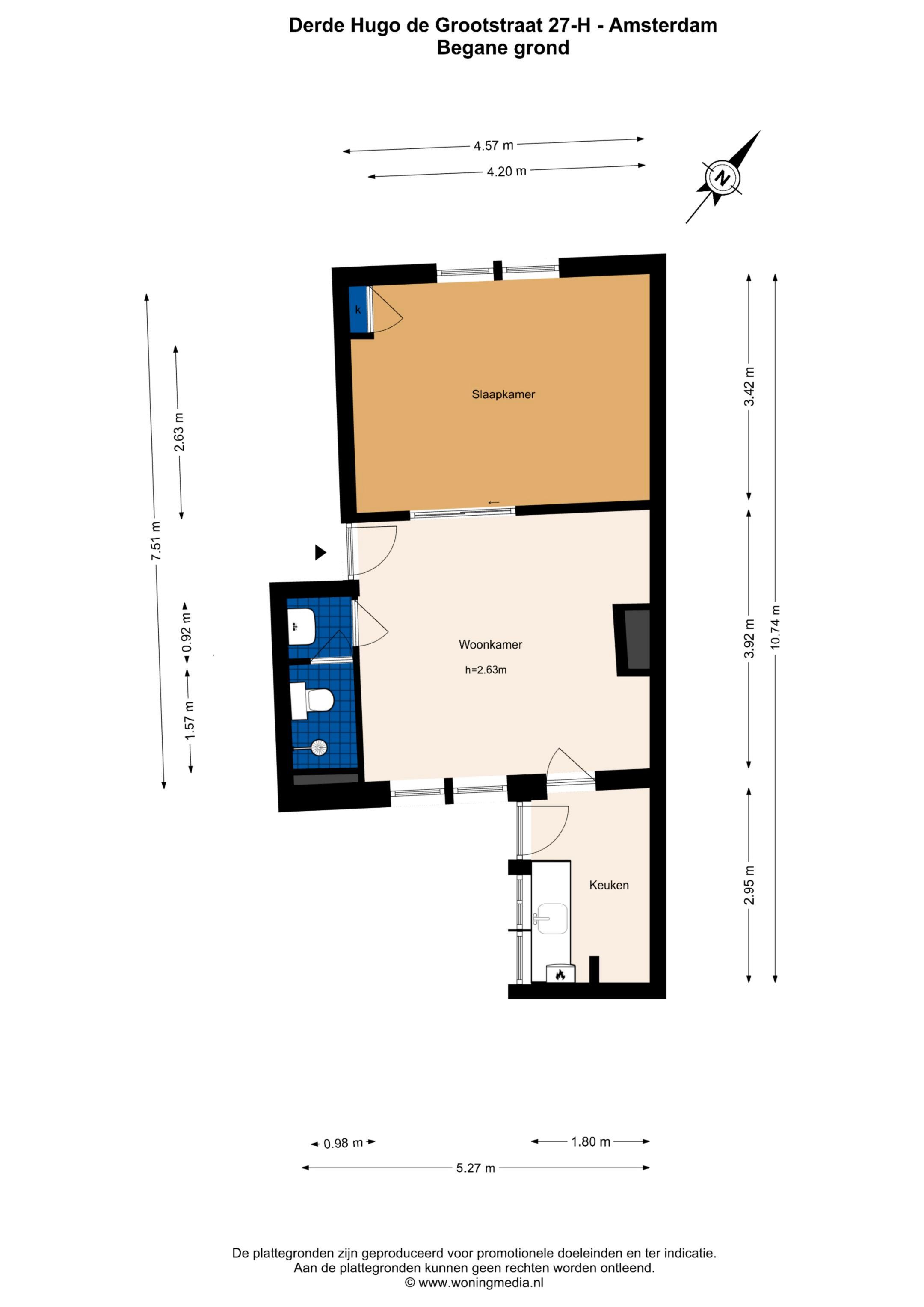 Foto 21 van Derde Hugo de Grootstraat 27-H