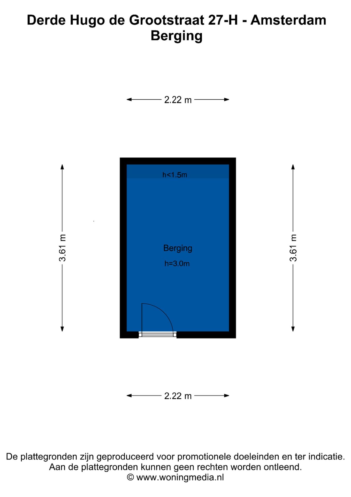 Foto 24 van Derde Hugo de Grootstraat 27-H