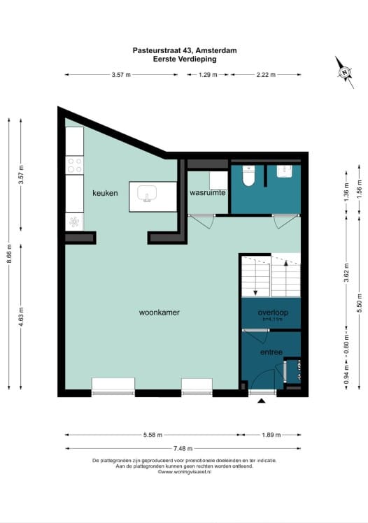 Foto 32 van Pasteurstraat 43