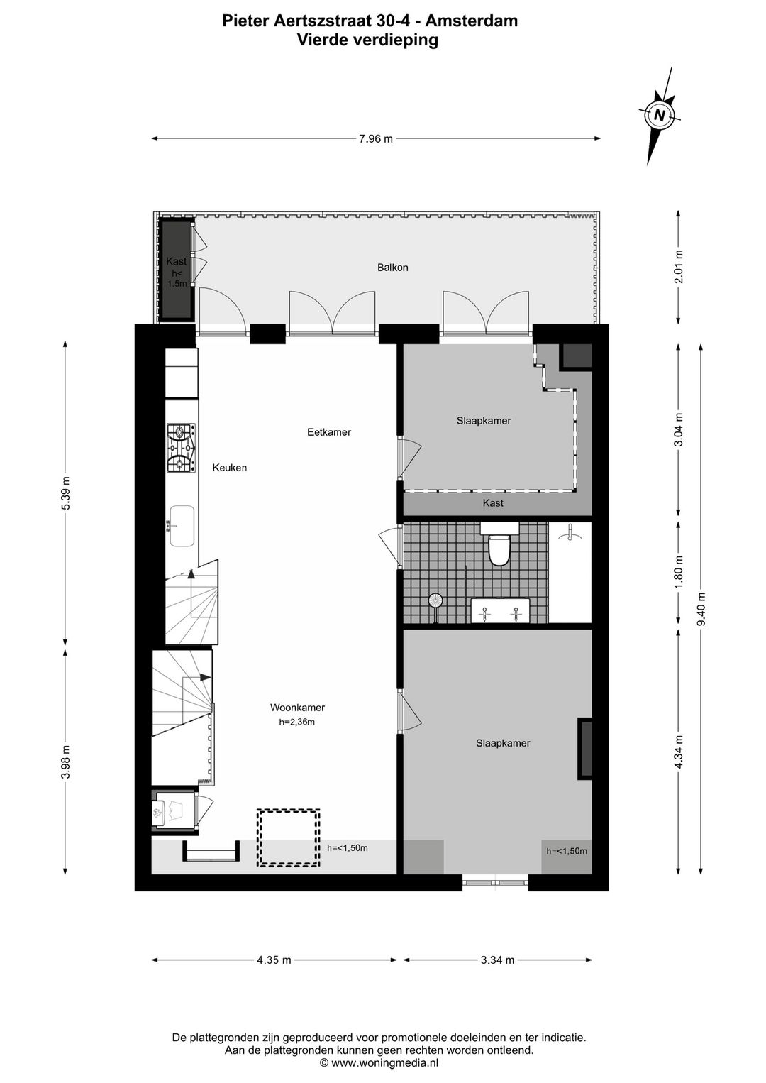 Foto 28 van Pieter Aertszstraat 30-4