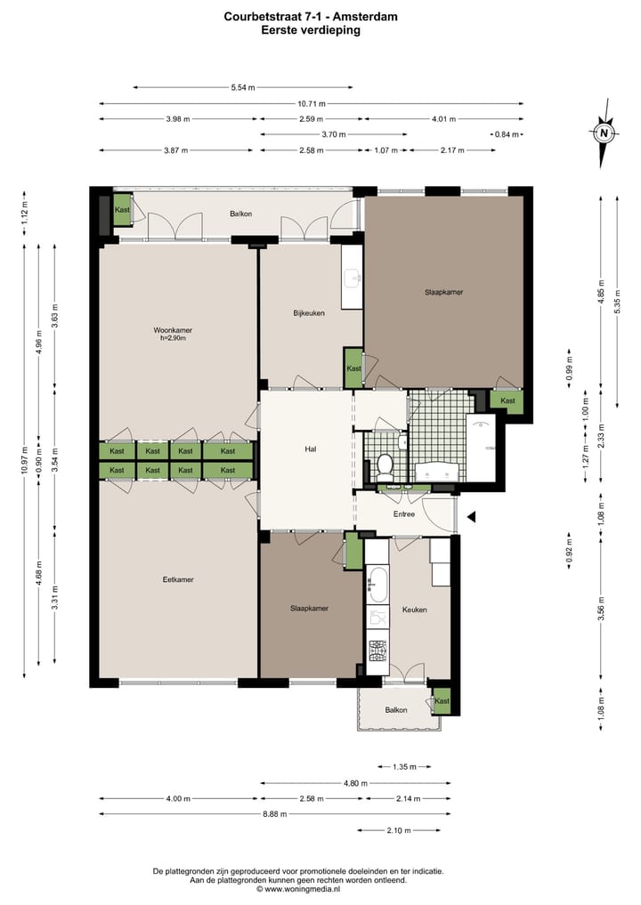 Foto 27 van Courbetstraat 7-1
