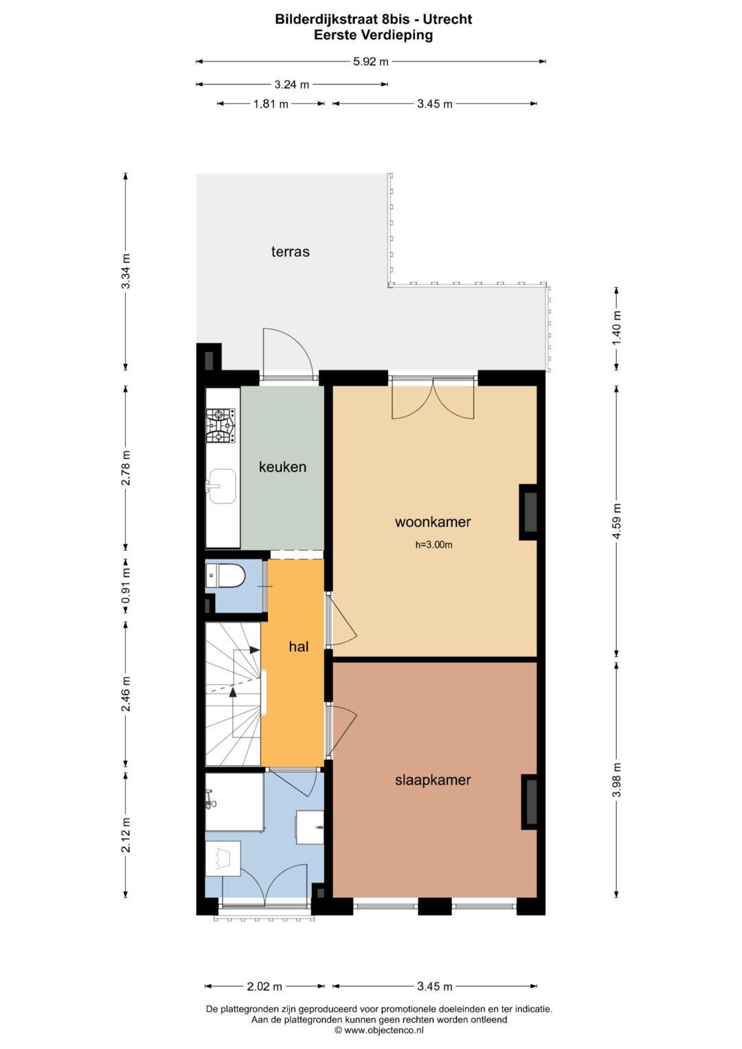 Foto 42 van Bilderdijkstraat 8-BS