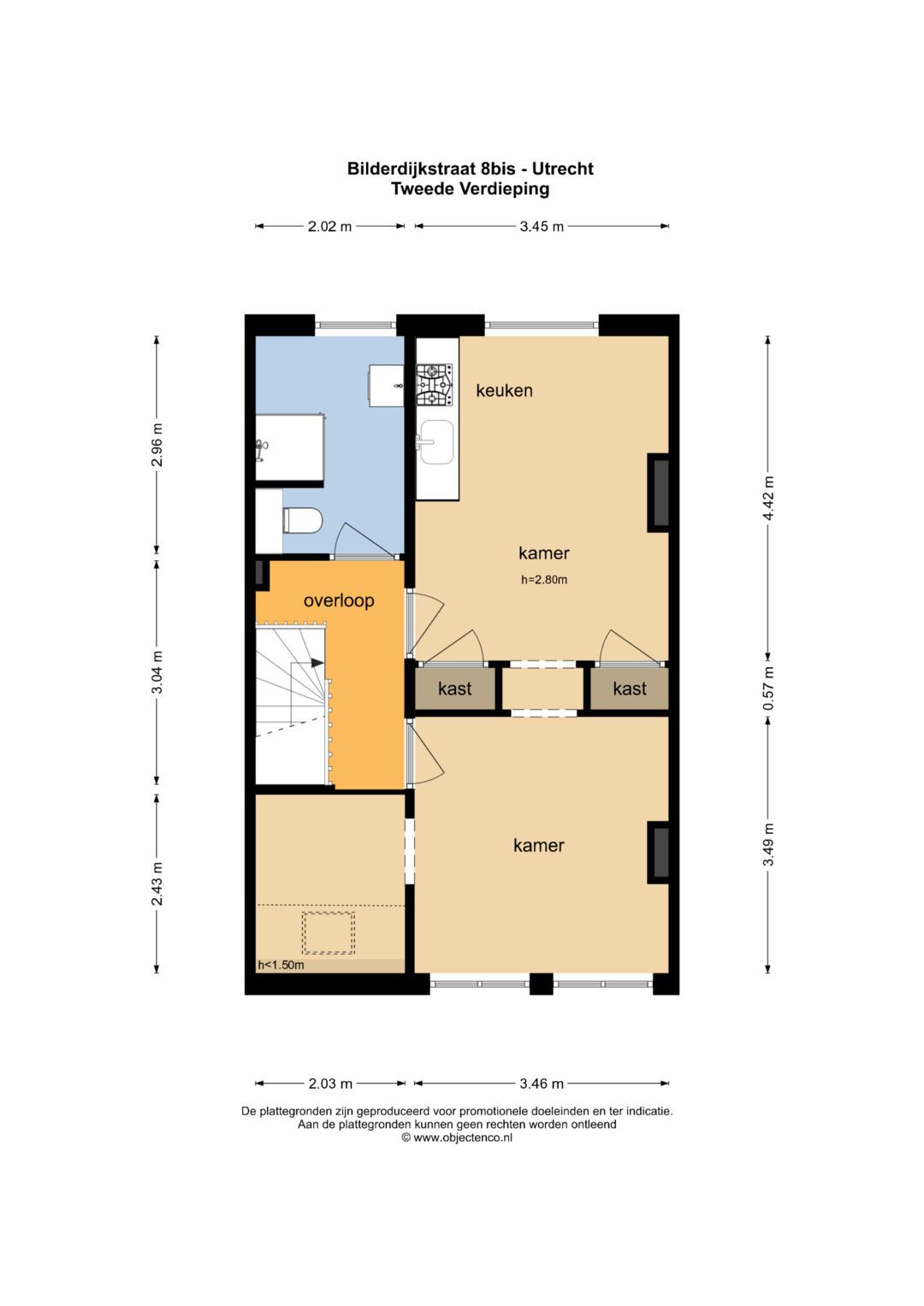 Foto 43 van Bilderdijkstraat 8-BS