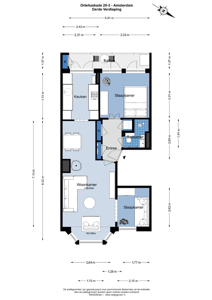 Foto 42 van Orteliuskade 20-3