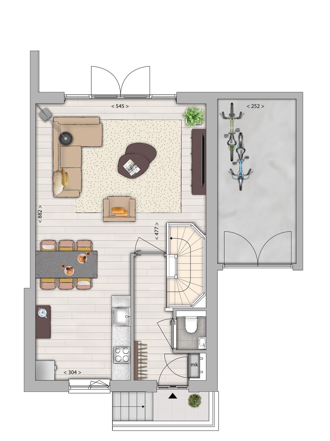 Foto 7 van Hoekwoning (Bouwnr. 32)