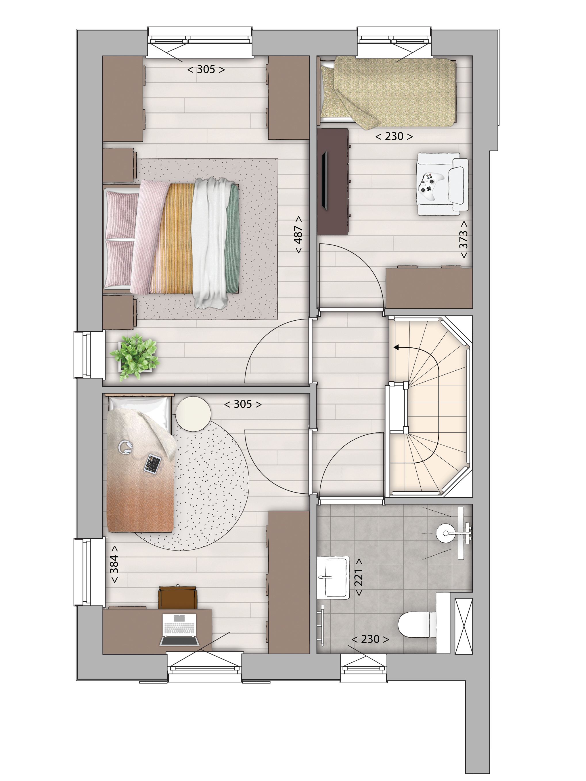 Foto 6 van Hoekwoning (Bouwnr. 21)