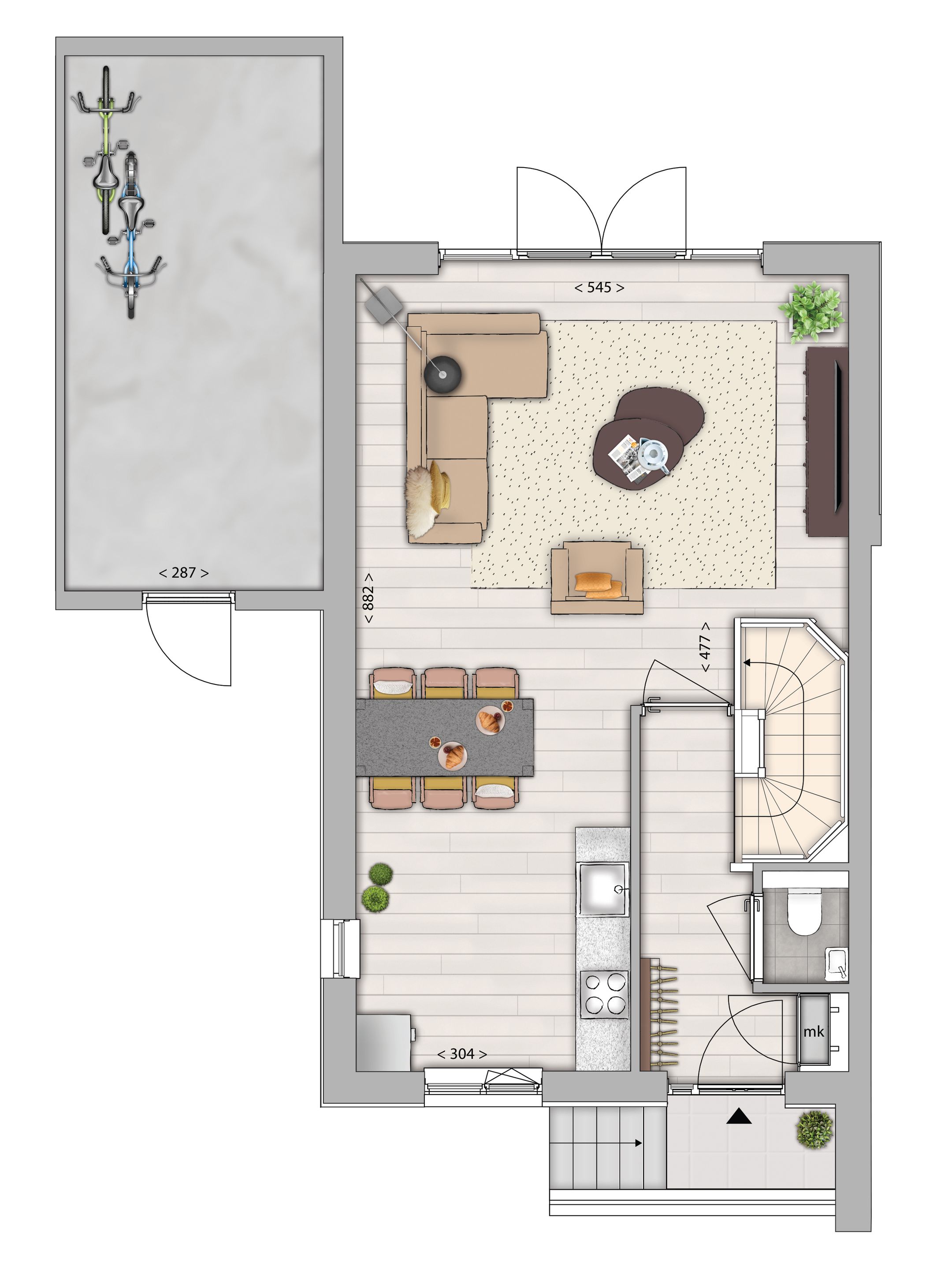 Foto 6 van Hoekwoning (Bouwnr. 30)