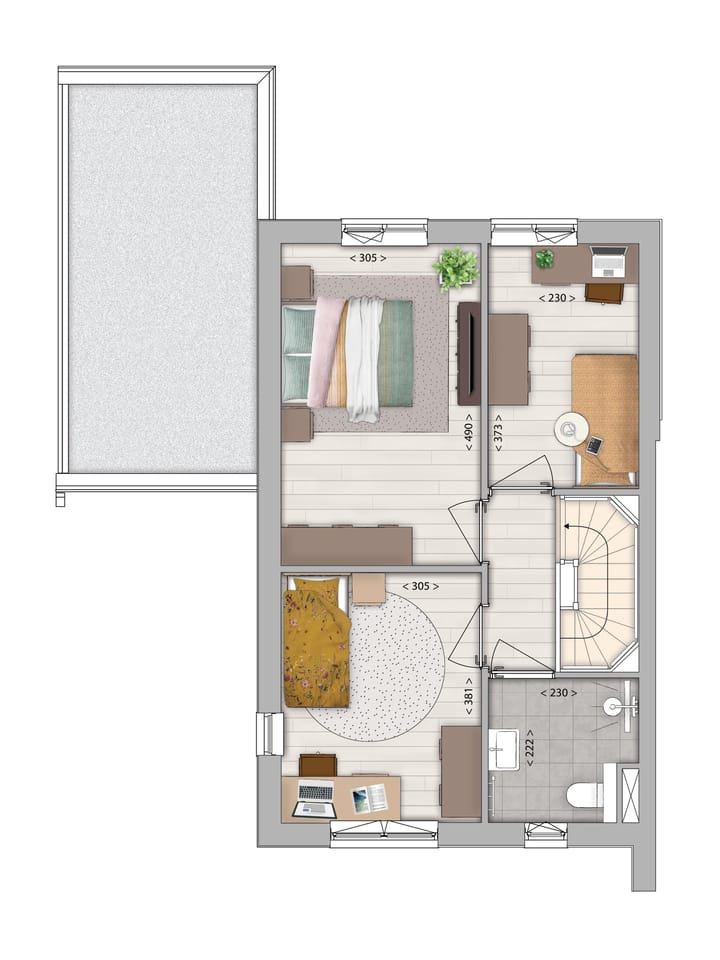 Foto 7 van Hoekwoning (Bouwnr. 30)