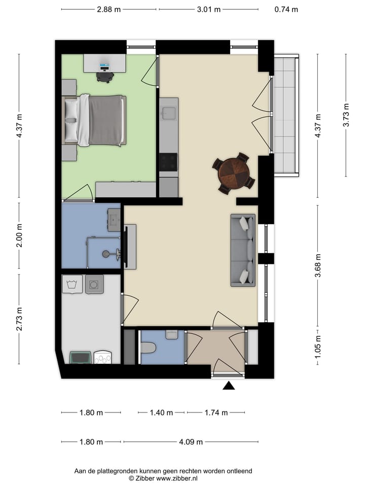 Foto 6 van De Pieter - type Pieter 15 (Bouwnr. 15)
