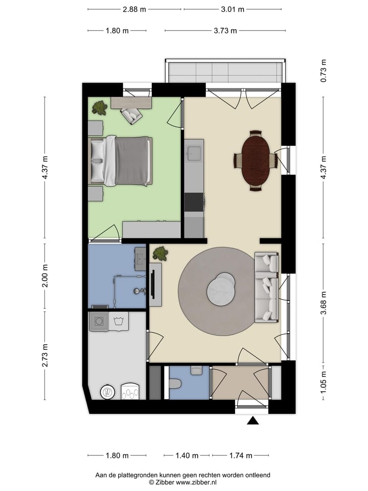 Foto 6 van De Pieter - type Pieter 17 (Bouwnr. 17)