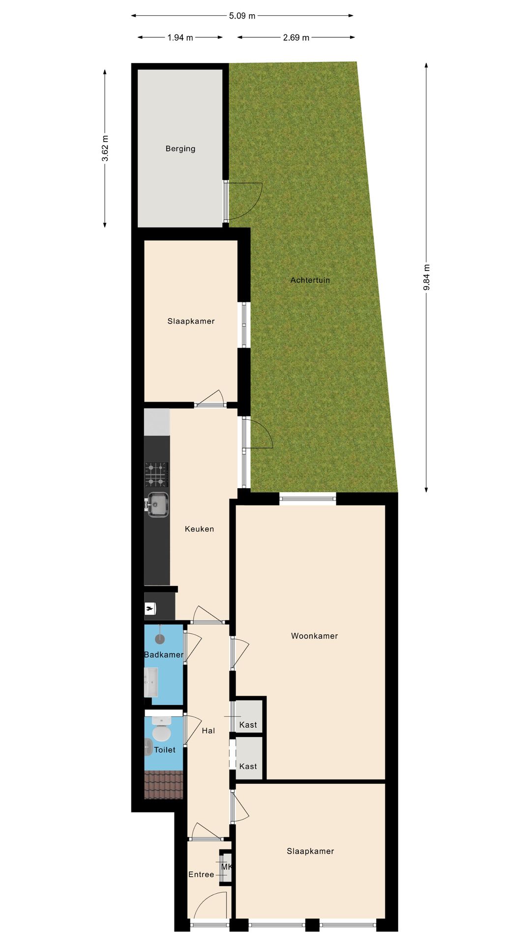 Foto 28 van Berckheydestraat 7-ZW