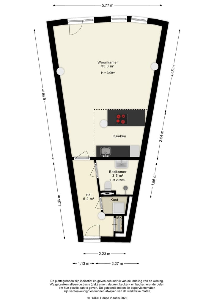 Foto 28 van Louis Armstrongweg 54-C
