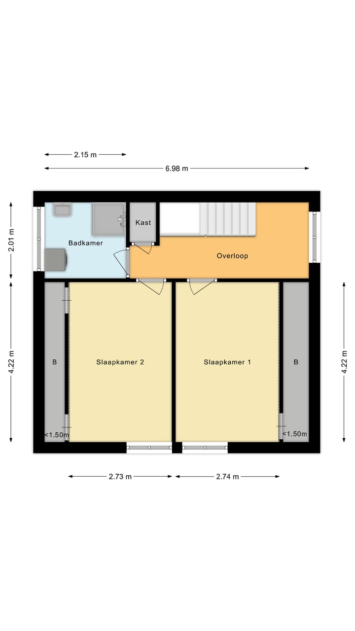 Foto 23 van Meerstraat 16-B