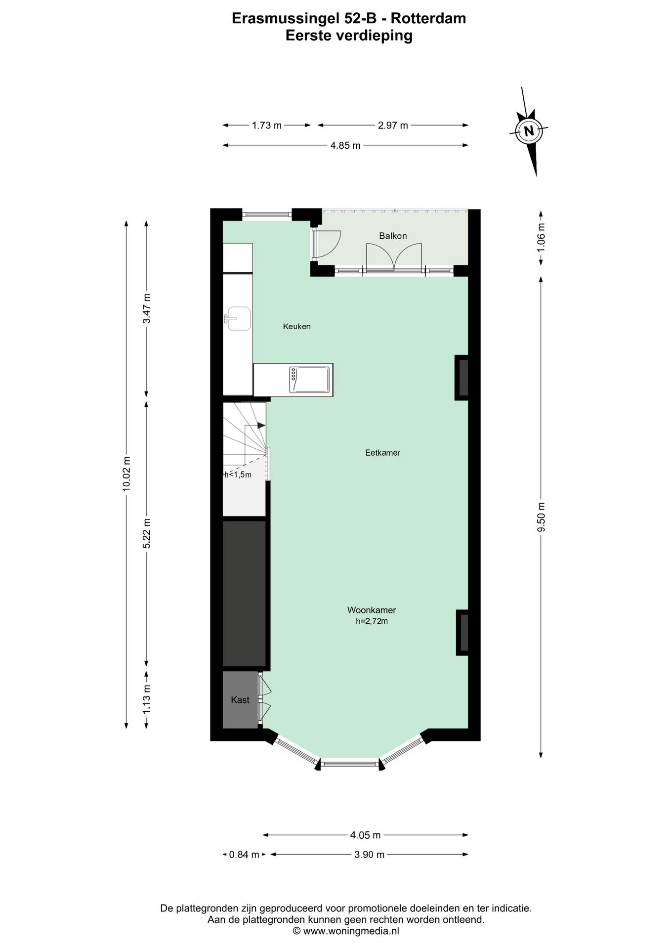 Foto 34 van Erasmussingel 52-B