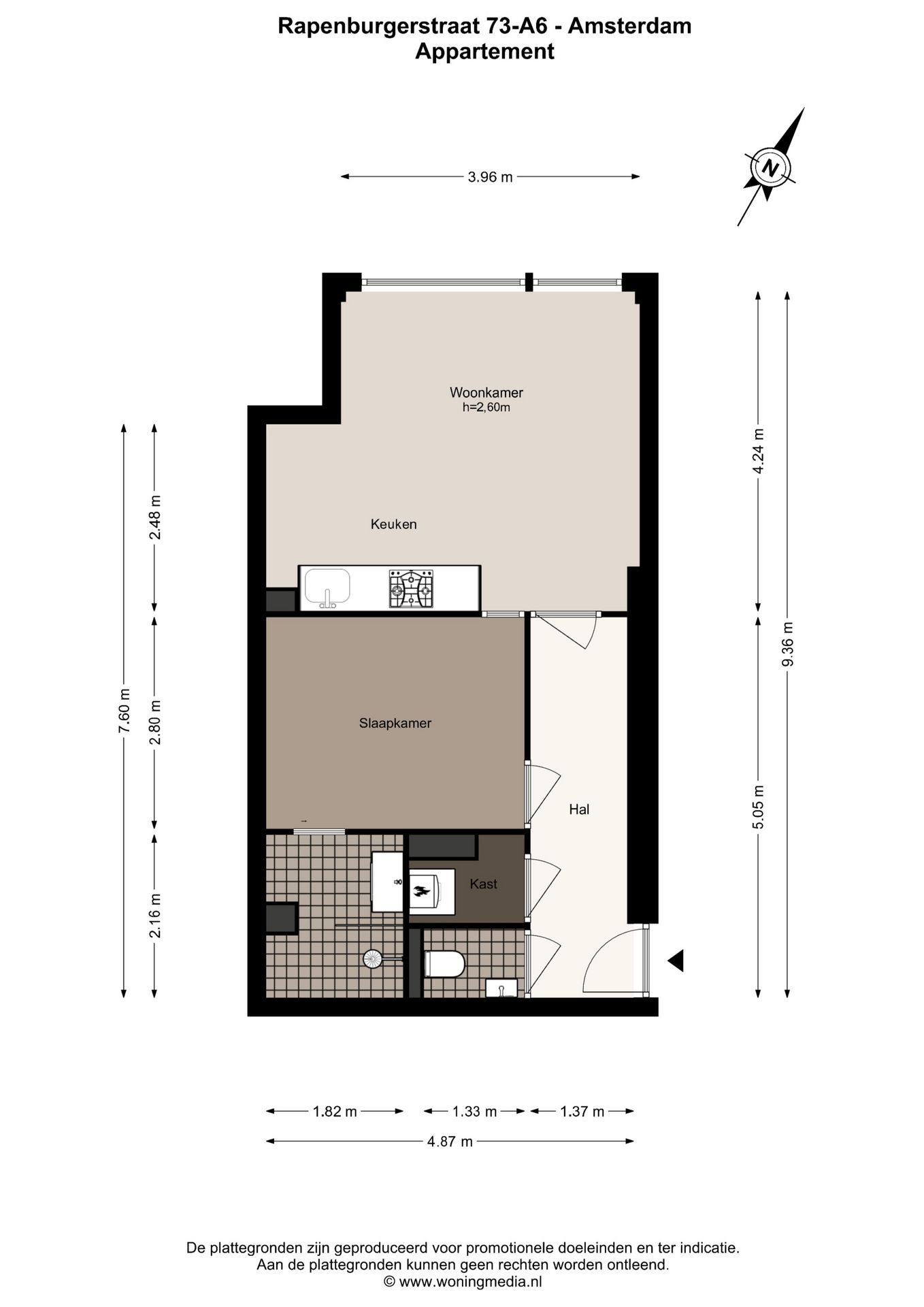 Foto 20 van Rapenburgerstraat 73-A6