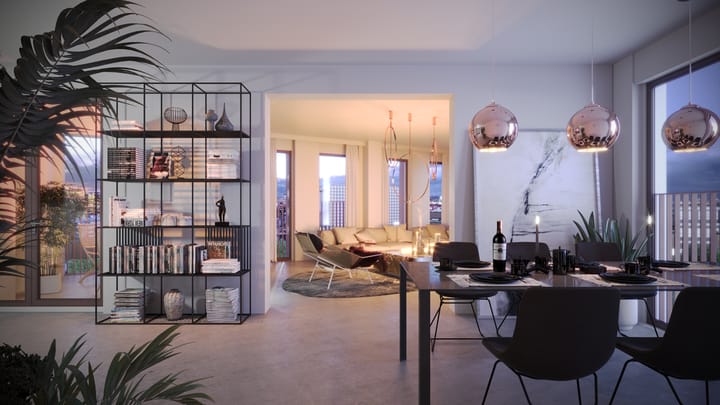 Foto 9 van Type D1 - 2 kamer appartement (Bouwnr. P20)