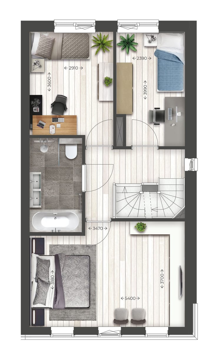 Foto 5 van Type D (Bouwnr. 31)