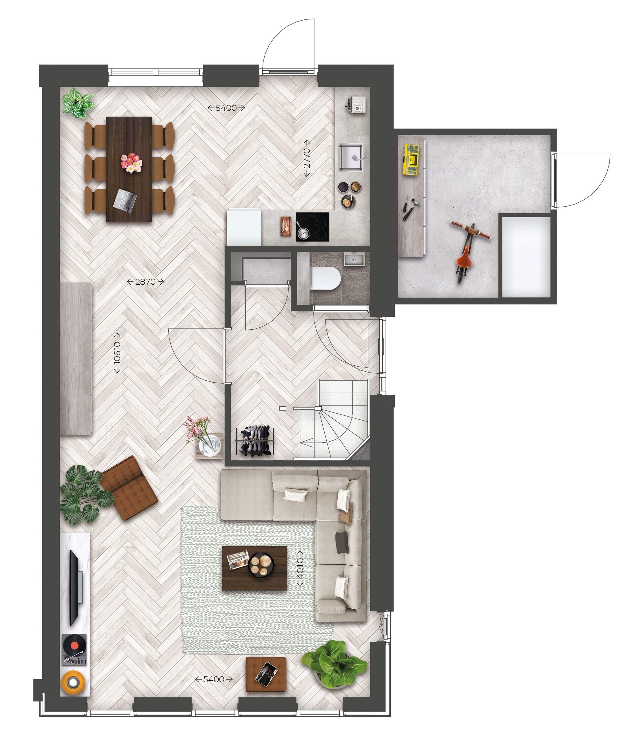 Foto 3 van Type D (Bouwnr. 34)