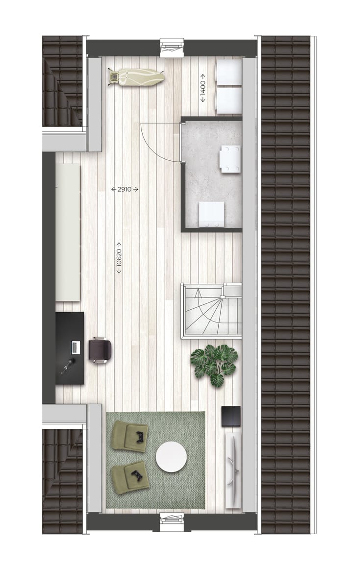 Foto 5 van Type D (Bouwnr. 34)