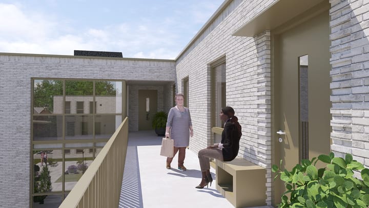 Foto 4 van De Ambacht - 3 kamer appartement (Bouwnr. 16)